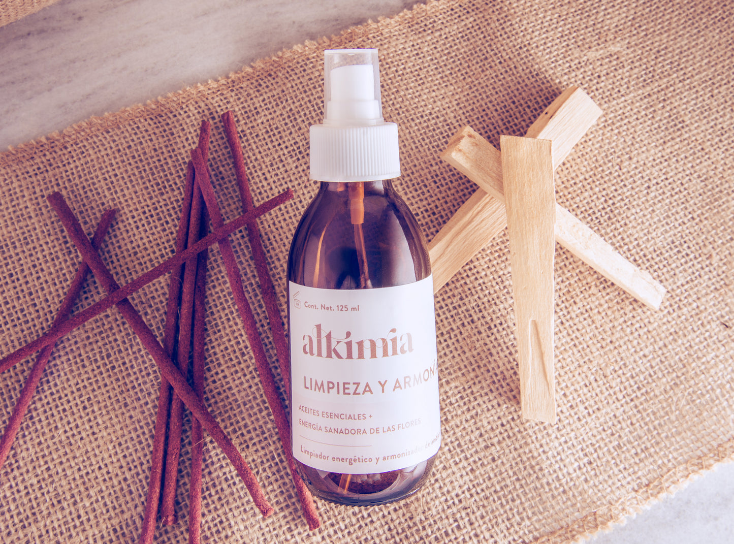 Spray limpieza y armonía